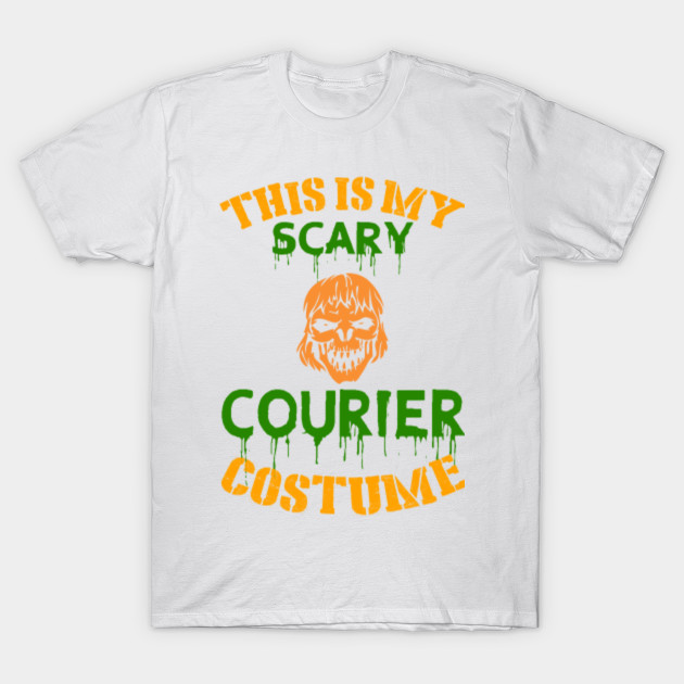 This Is My Scary Courier Costume T-Shirt-TOZ